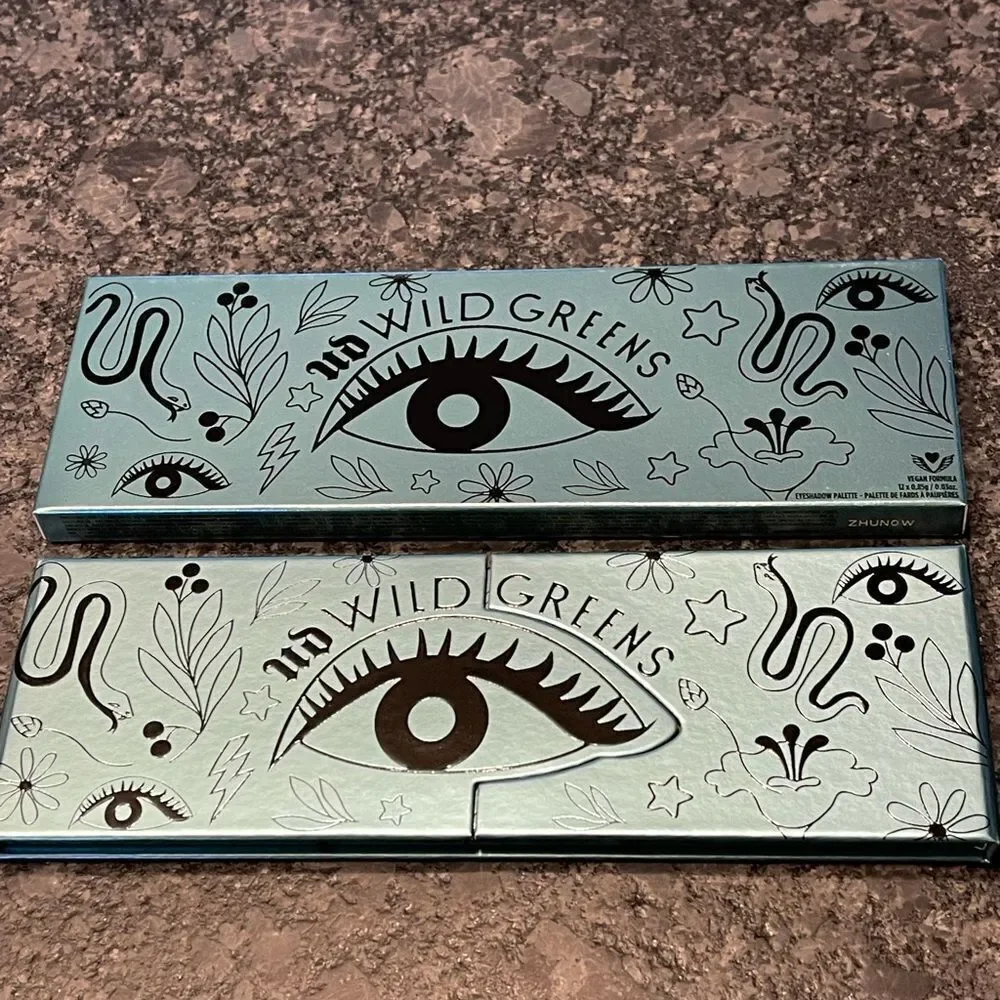 Urban Decay WILD GREENS EYESHADOW PALETTE intense pigment w/earth toned neutrals - Picture 9 of 9